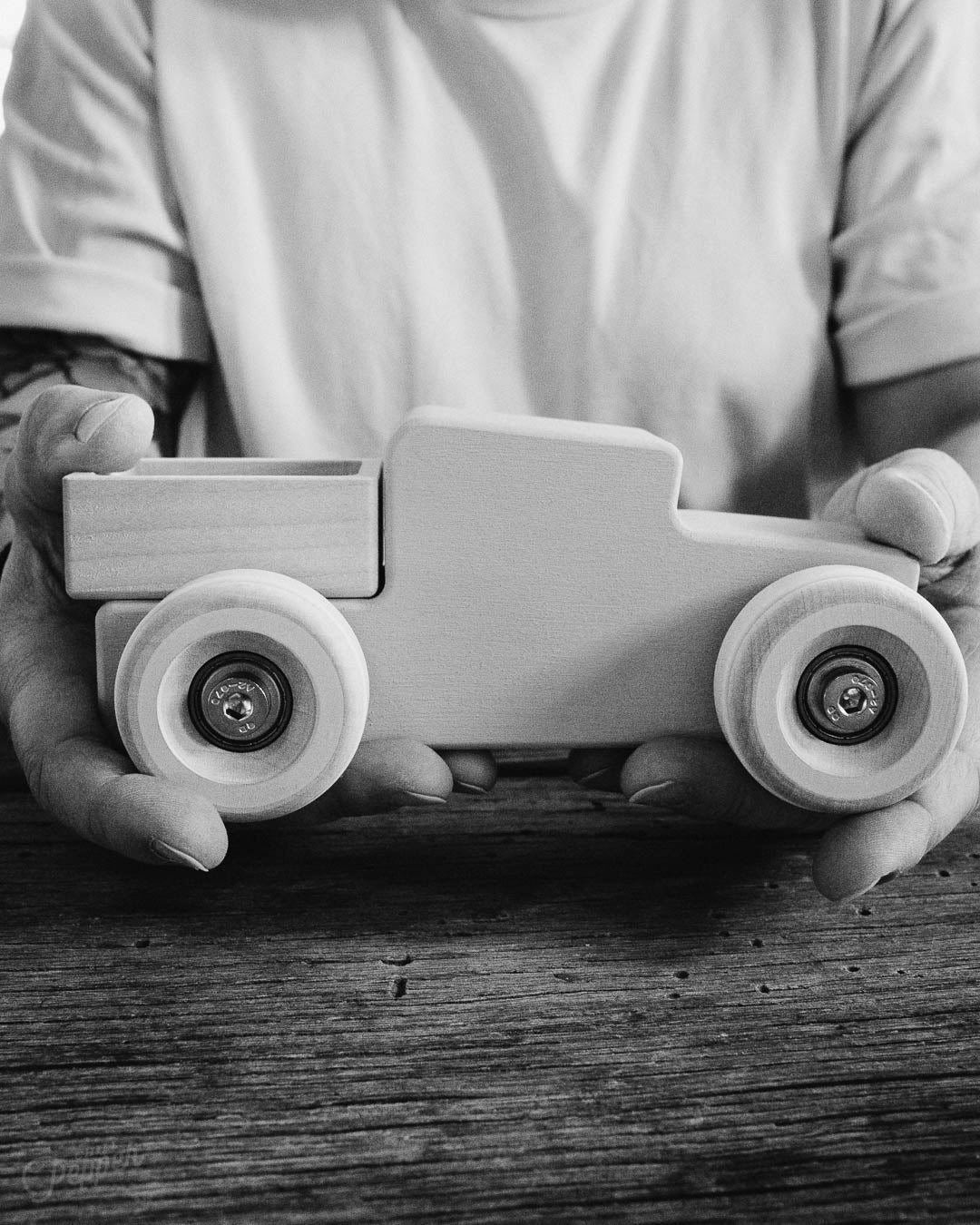 Chunkies No.02 – Houten Pick-Up Truck "De Krachtpatser"