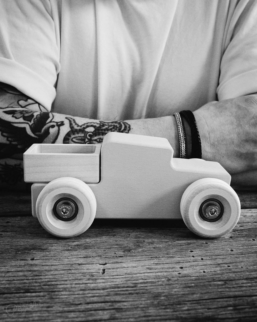 Chunkies No.02 – Houten Pick-Up Truck "De Krachtpatser"