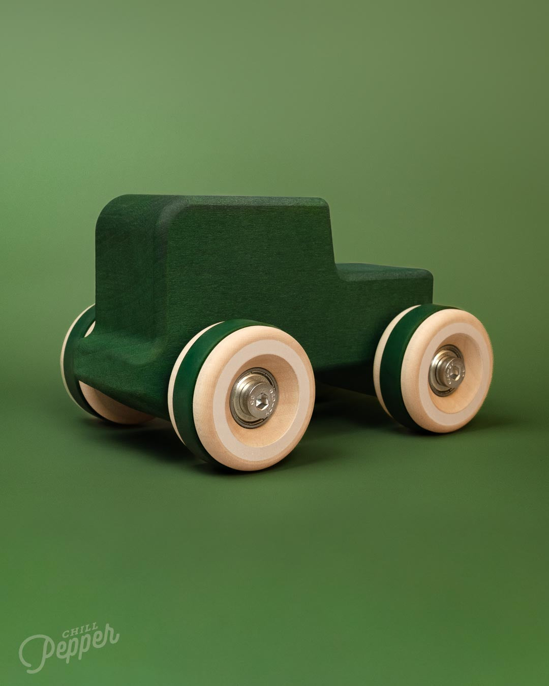 Chunkies No. 05 – Wooden Toy Car "The Explorer" (All-Terrain)
