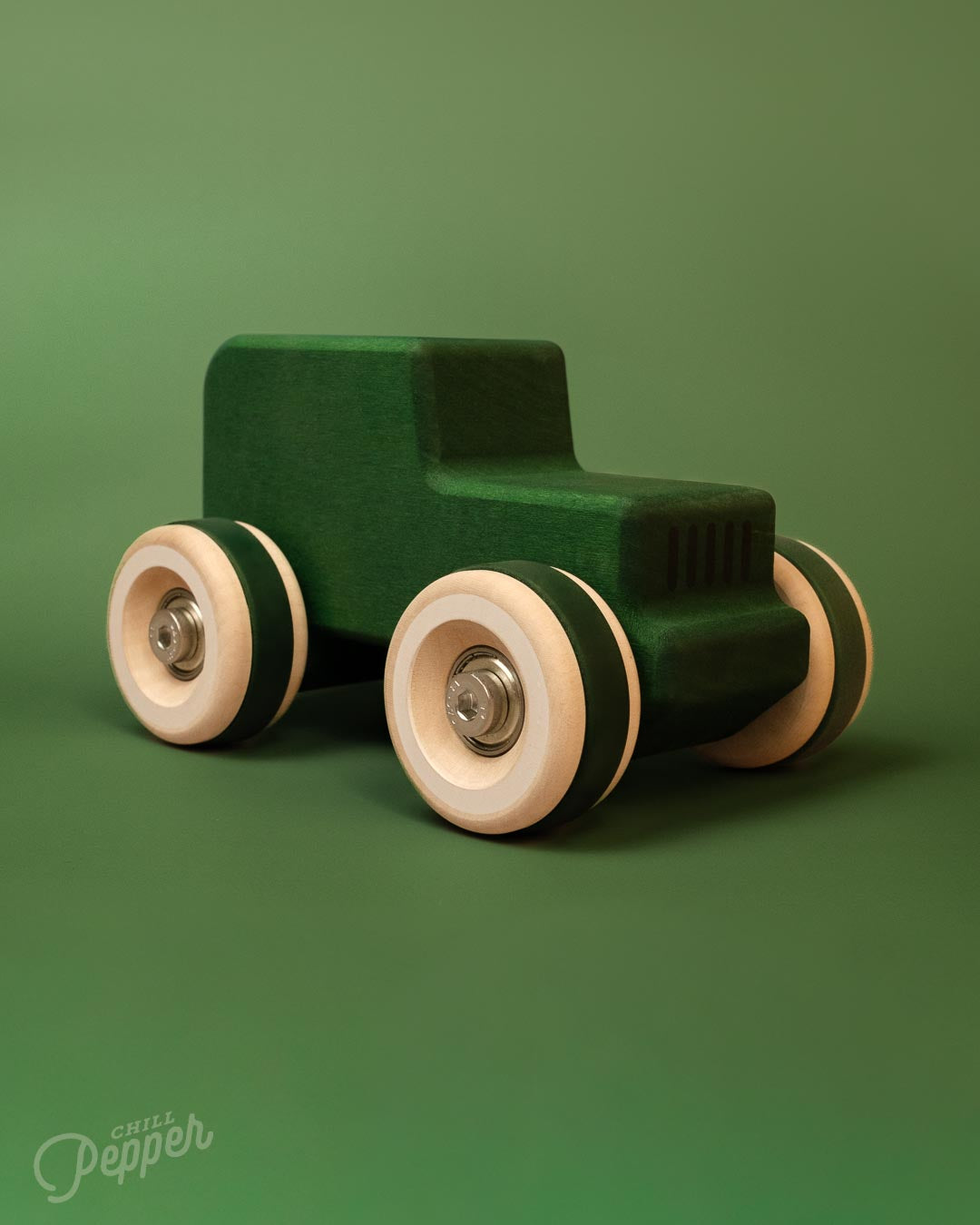 Chunkies No. 05 – Wooden Toy Car "The Explorer" (All-Terrain)