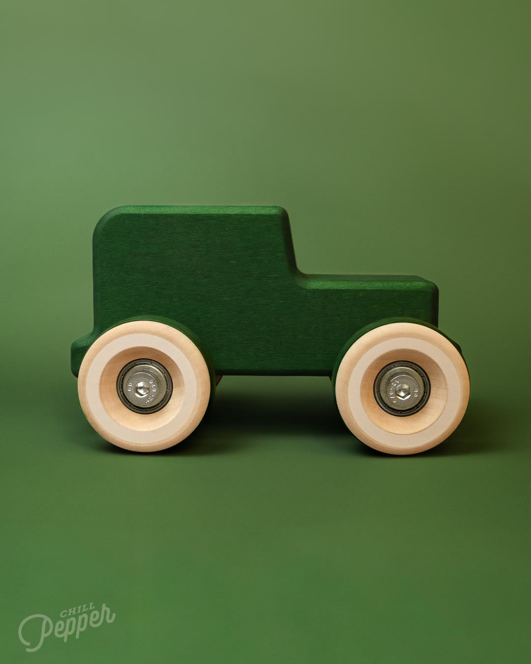 Chunkies No. 05 – Wooden Toy Car "The Explorer" (All-Terrain)