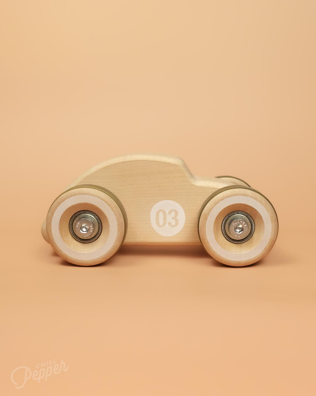 Chunkies No. 03 – Houten Speelgoedauto "The Bug" (Natural)