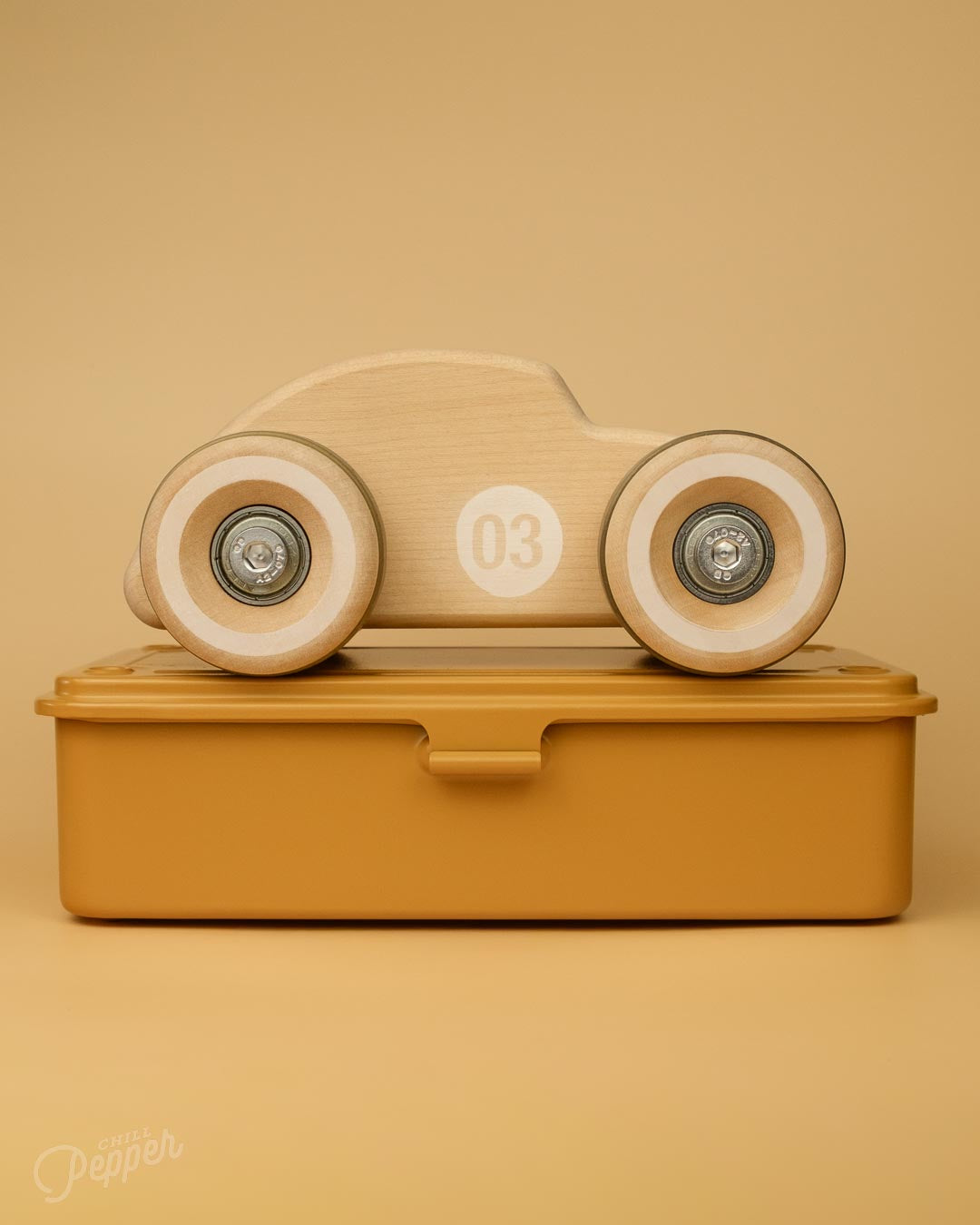 Chunkies No. 03 – Houten Speelgoedauto "The Bug" (Natural)