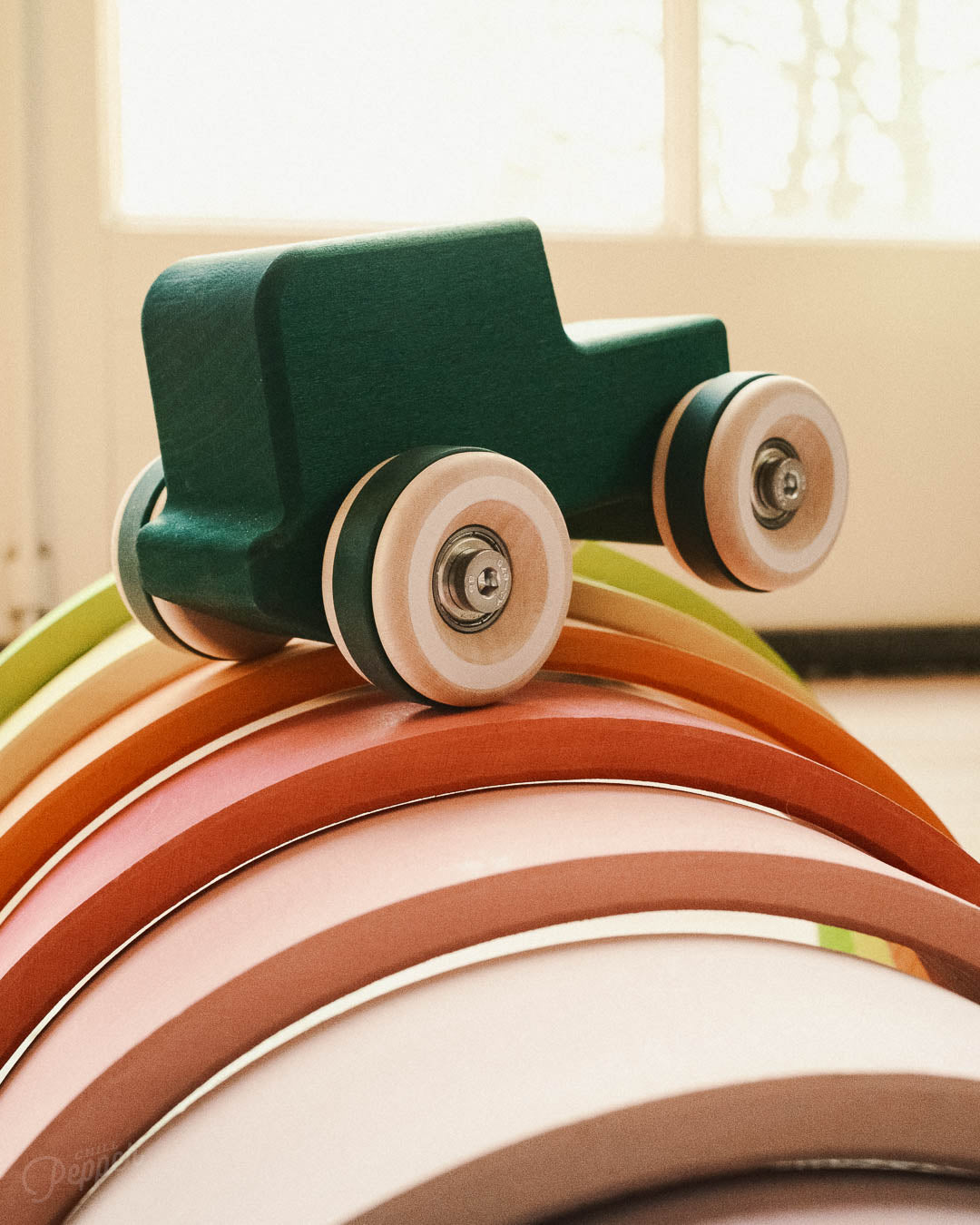 Chunkies No. 05 – Wooden Toy Car "The Explorer" (All-Terrain)