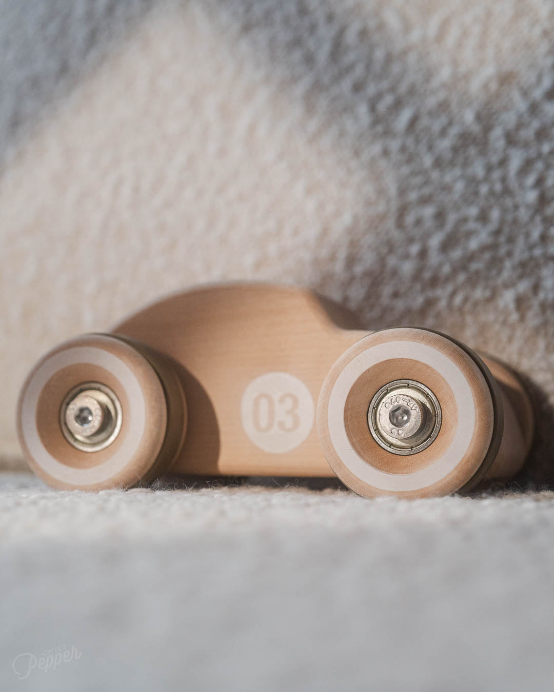 Chunkies No. 03 – Houten Speelgoedauto "The Bug" (Natural)