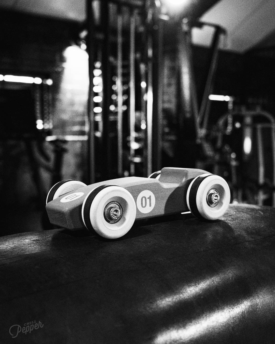 Chunkies No. 01 – Houten Raceauto "The 1956 Legend" (Single Seat)
