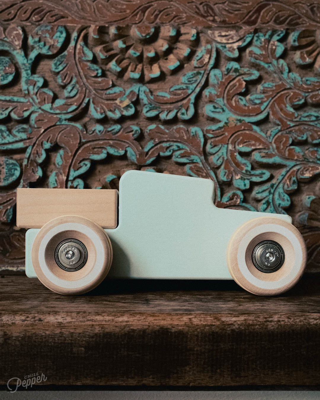 Chunkies No.02 – Houten Pick-Up Truck "De Krachtpatser"