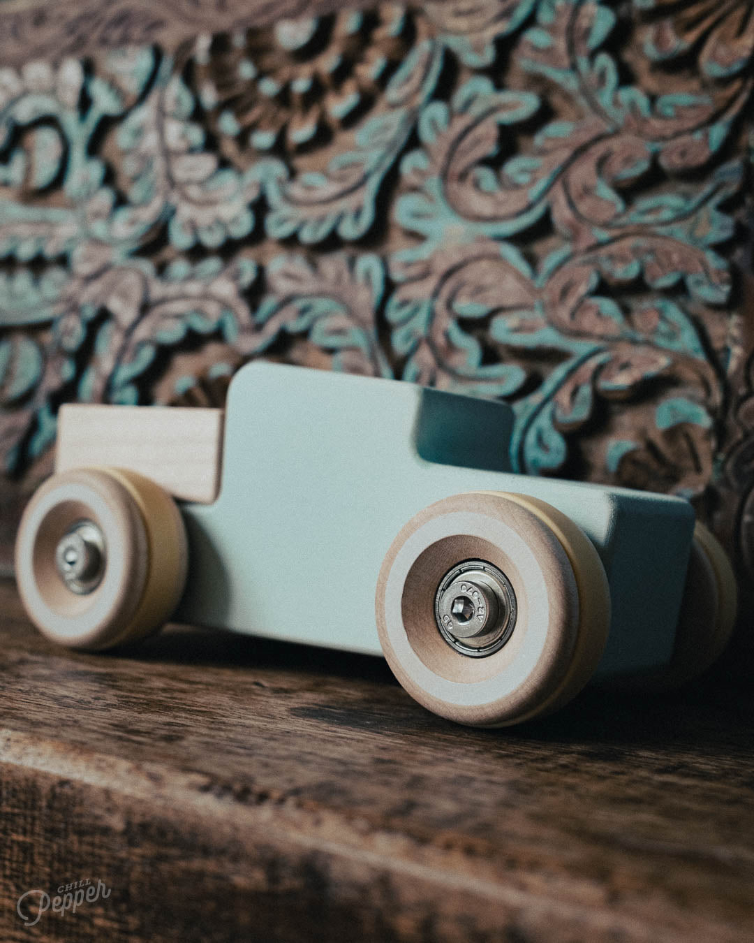 Chunkies No.02 – Houten Pick-Up Truck "De Krachtpatser"