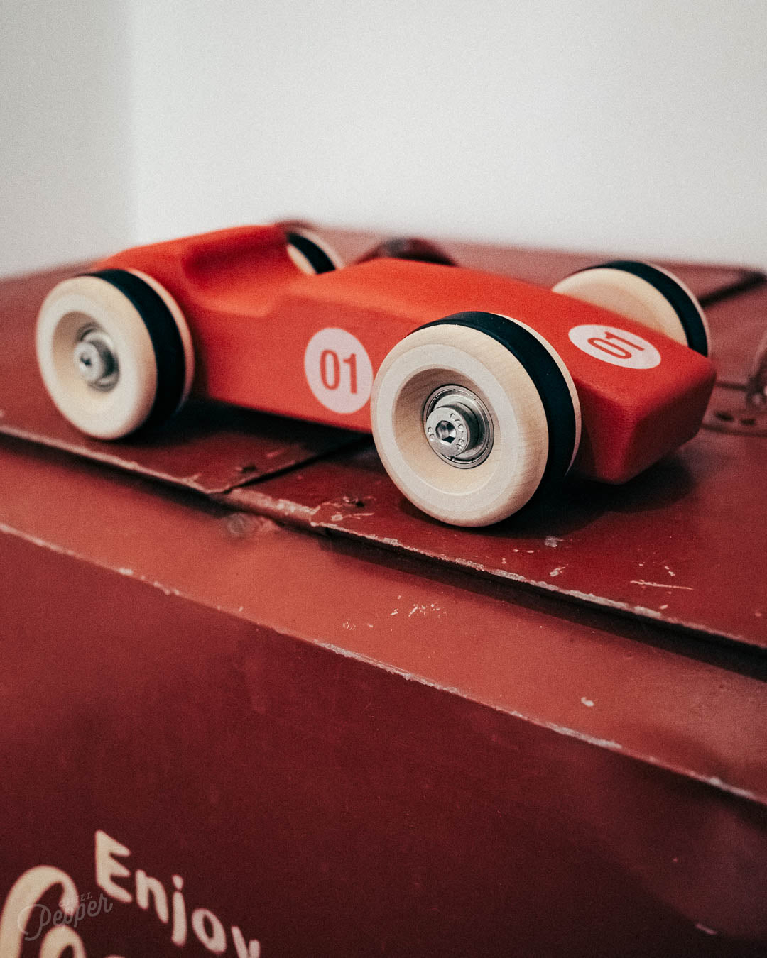 Chunkies No. 01 – Houten Raceauto "The 1956 Legend" (Single Seat)