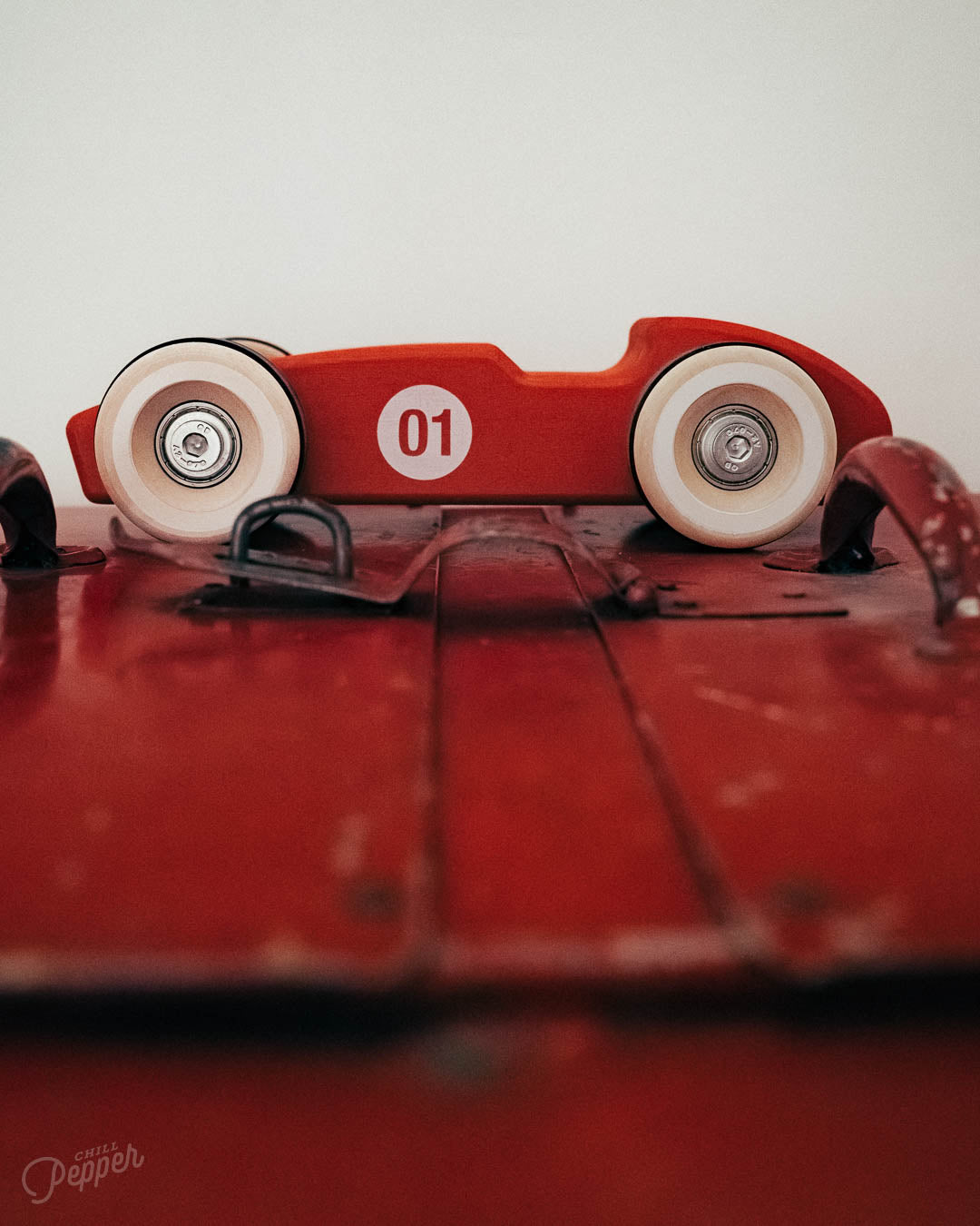 Chunkies No. 01 – Houten Raceauto "The 1956 Legend" (Single Seat)