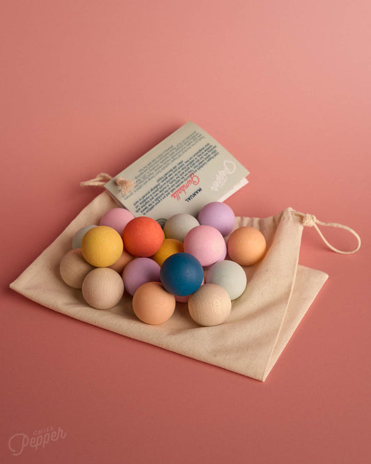 Chill Pepper Gumballs – Colorful wooden balls (20 pcs)