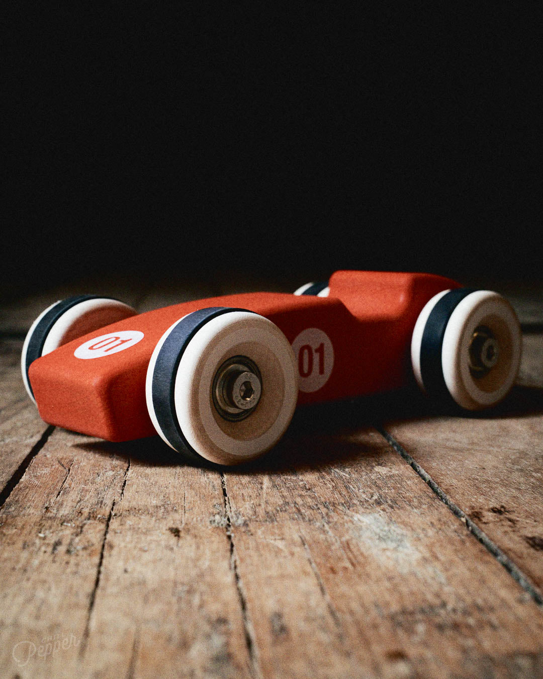 Chunkies No. 01 – Houten Raceauto "The 1956 Legend" (Single Seat)
