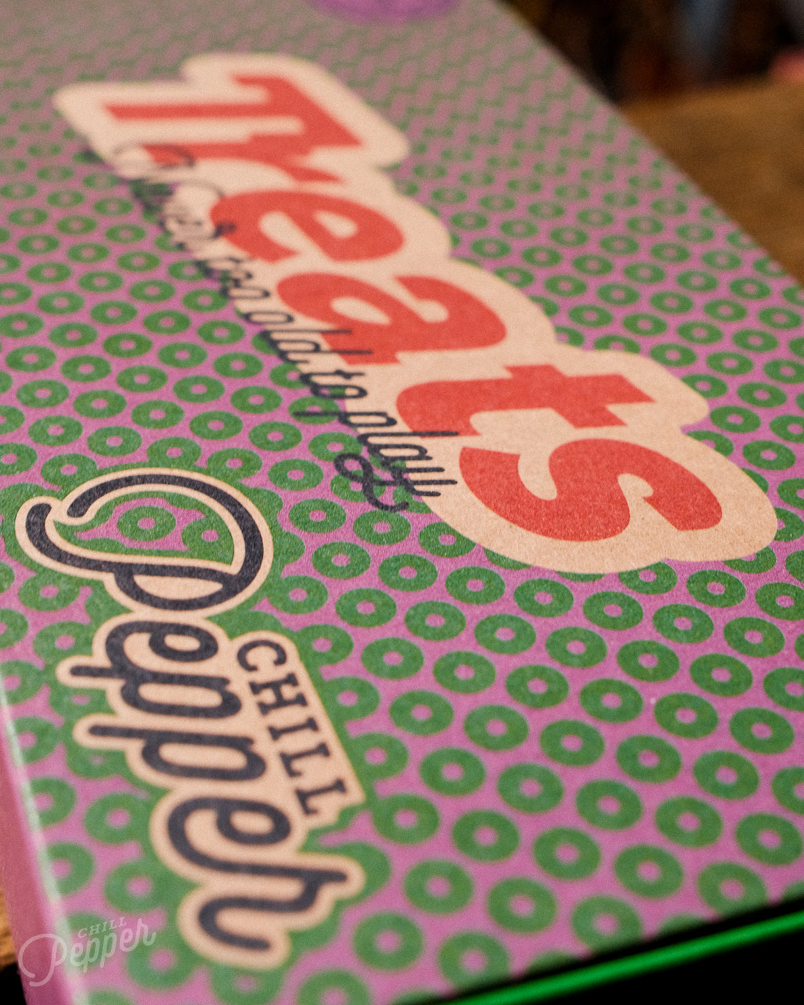 Chill Pepper Treats – Wooden Stacking & Spinning Game (13 pcs)